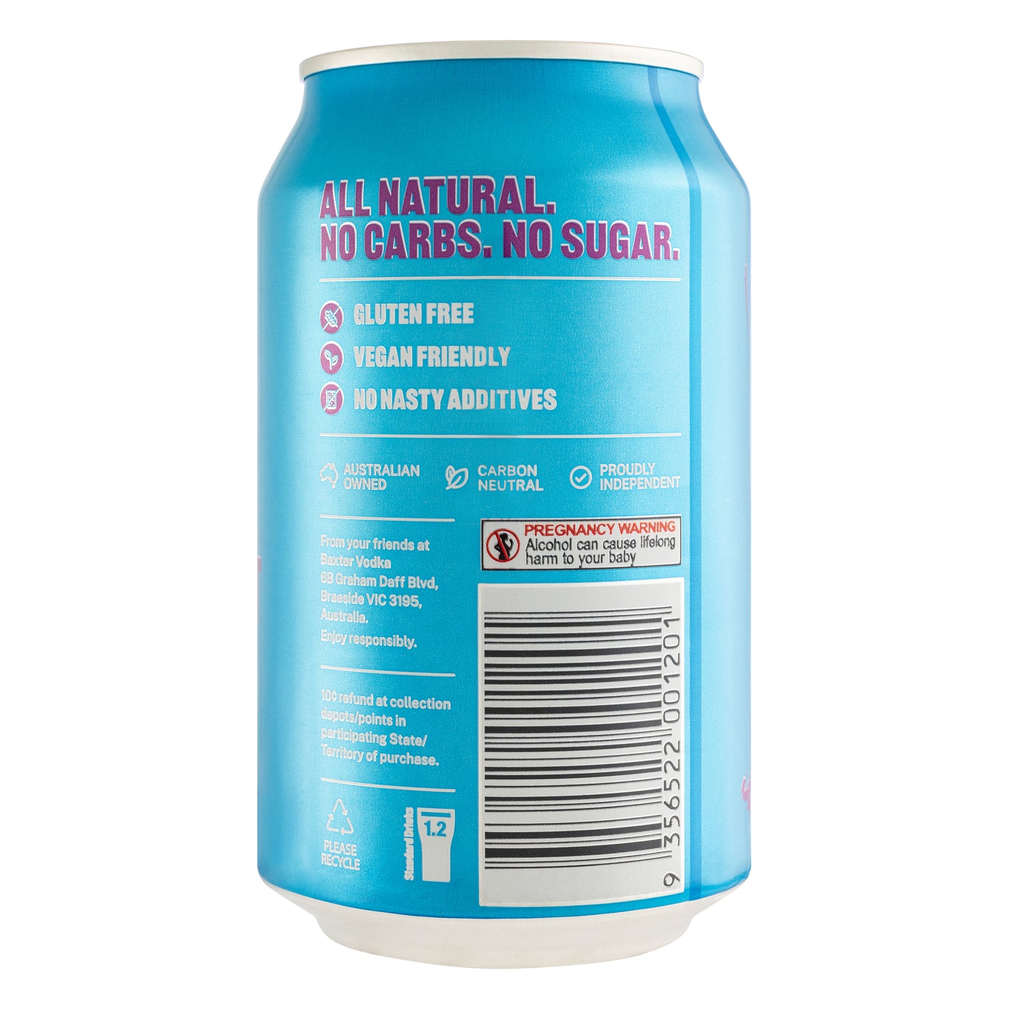 Baxter Vodka Tropical Passionfruit & Guava Case (24 pack)