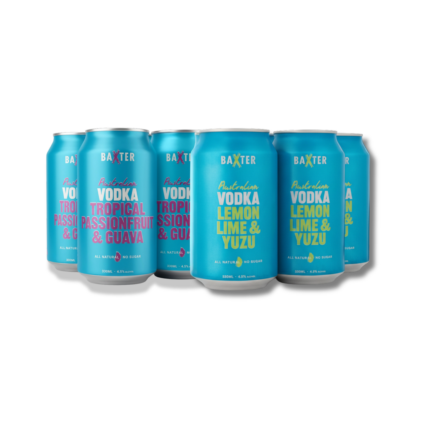 Baxter Vodka Mixed Pack (6 Pack)
